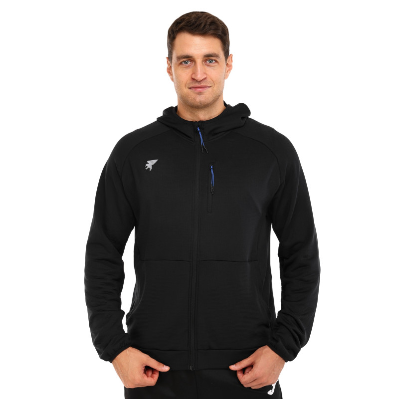 Кофта спортивна на блискавці з капюшоном Joma MYSTIC 103757-100 S-2XL чорний