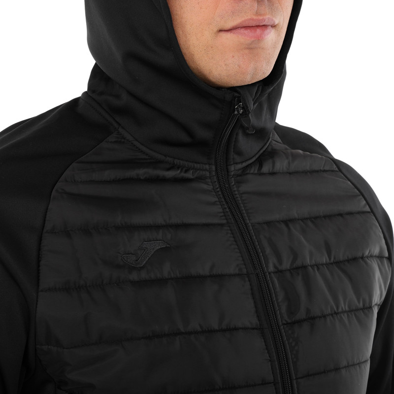Куртка з капюшоном Joma SOFT-SHELL BERNA III 103791-100 розмір 2XS-2XL чорний