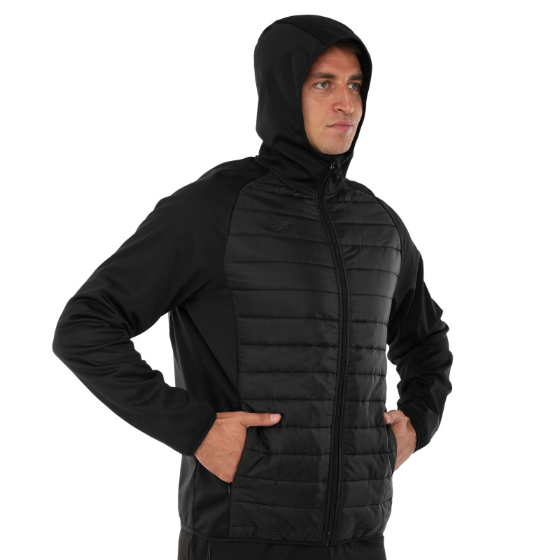 Куртка з капюшоном Joma SOFT-SHELL BERNA III 103791-100 розмір 2XS-2XL чорний