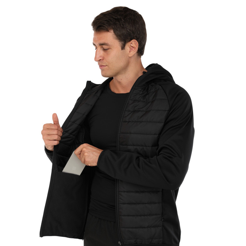 Куртка з капюшоном Joma SOFT-SHELL BERNA III 103791-100 розмір 2XS-2XL чорний