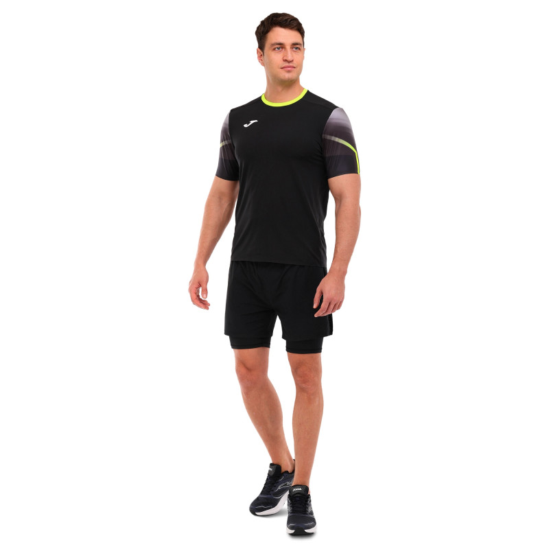 Футболка чоловіча Joma ELITE XI 103801-121 2XS-2XL чорний