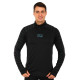 Лонгслів спортивний на блискавці Joma R-NIGHT 104044-100 S-2XL чорний