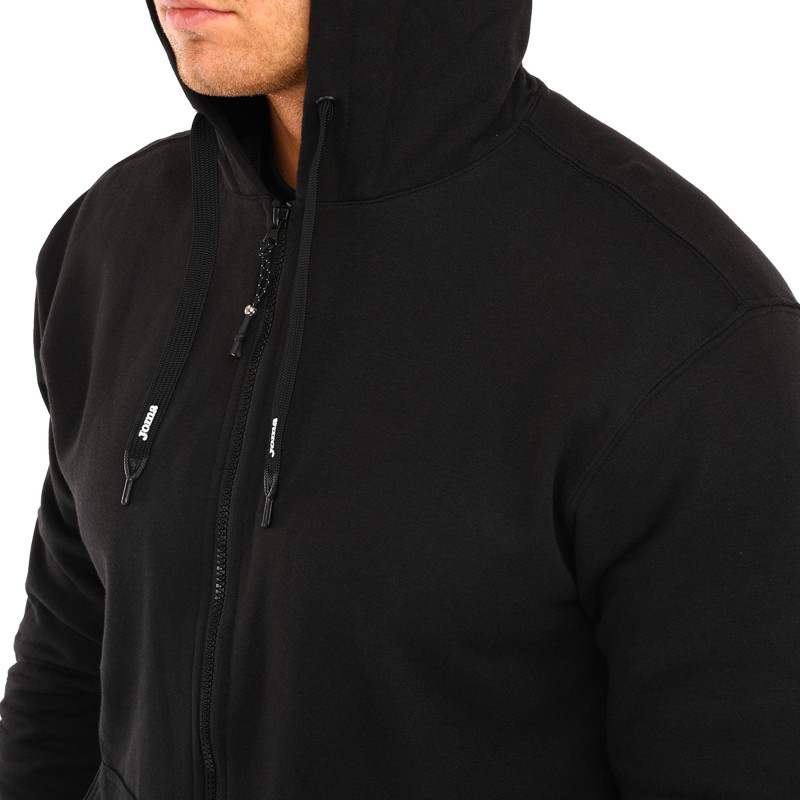 Кофта спортивна на блискавці з капюшоном Joma URBAN STREET 104110-100 S-2XL чорний