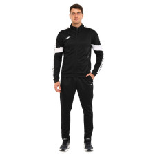 Костюм спортивний кофта на блискавці та штани Joma STREET 104216-100 S-XL чорний