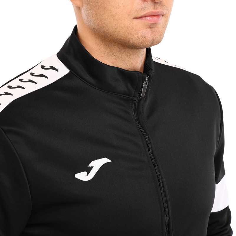 Костюм спортивний кофта на блискавці та штани Joma STREET 104216-100 S-XL чорний