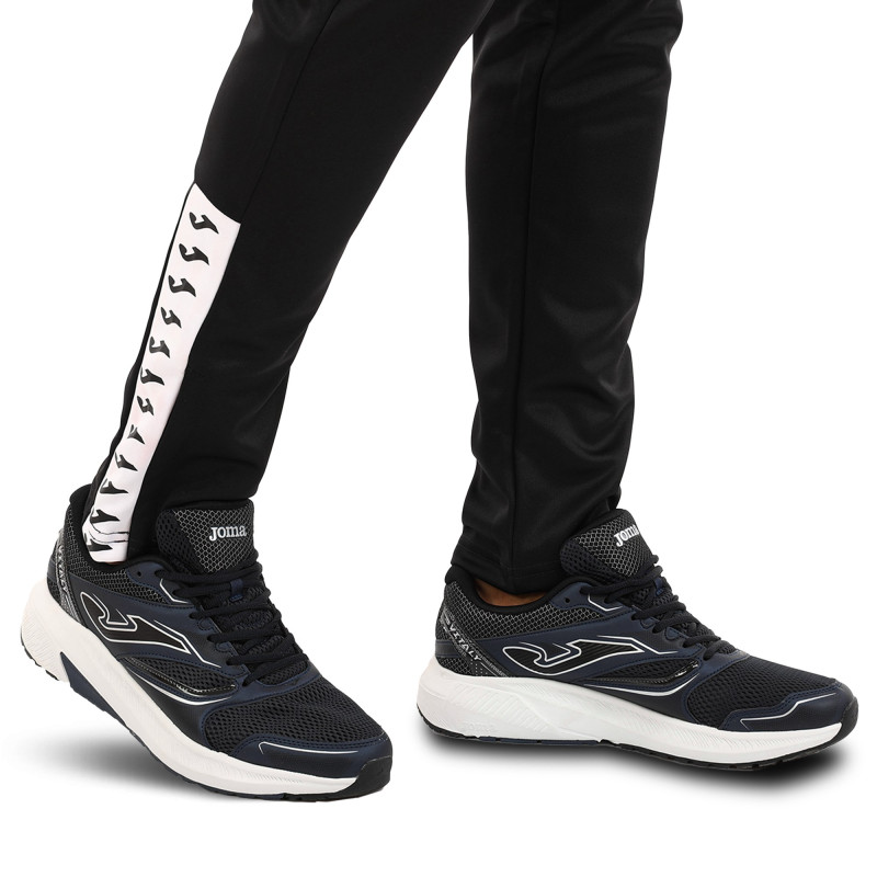 Костюм спортивний кофта на блискавці та штани Joma STREET 104216-100 S-XL чорний
