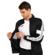 Костюм спортивний кофта на блискавці та штани Joma STREET 104216-100 S-XL чорний