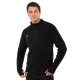 Кофта спортивна на блискавці флісова Joma EXPLORER 104229-100 розмір S-2XL чорний