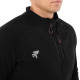 Кофта спортивна на блискавці флісова Joma EXPLORER 104229-100 розмір S-2XL чорний