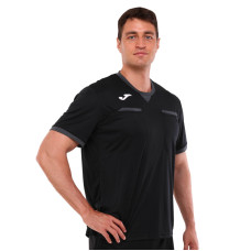 Футболка футбольного судді Joma REFEREE 104240-110 S-2XL чорний-сірий