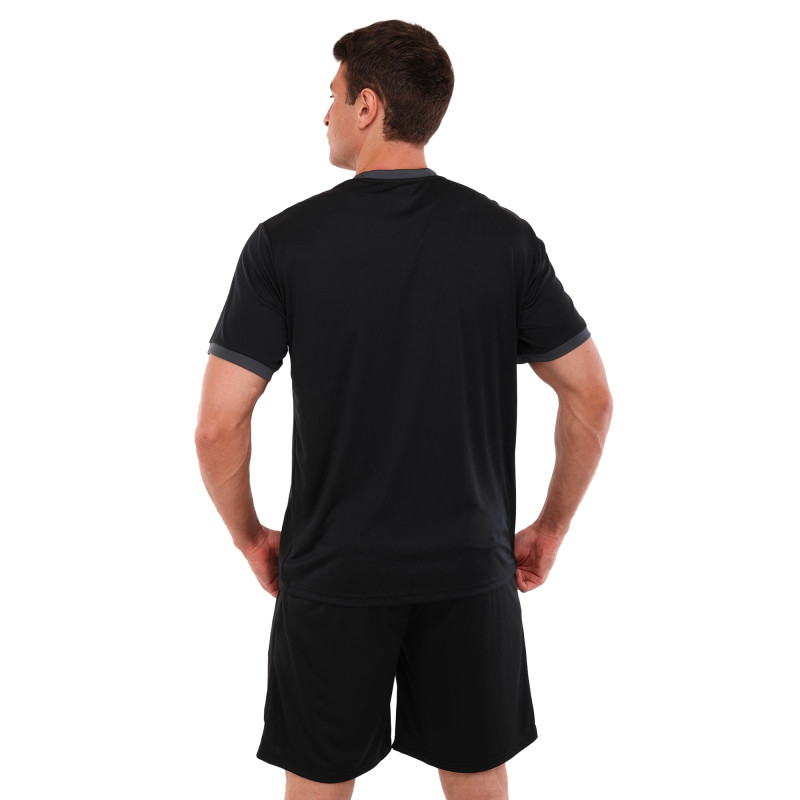 Футболка футбольного судді Joma REFEREE 104240-110 S-2XL чорний-сірий