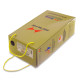 Шиповки для легкої атлетики Health 108-2 розмір 36-46 золотий-чорний