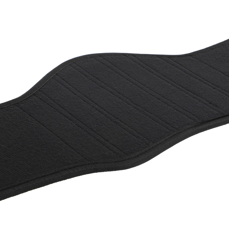 Пояс атлетичний текстильний FAIRTEX 165551 спинка-18см розмір-S-XL чорний-фіолетовий-блакитний