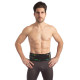 Пояс атлетичний текстильний FAIRTEX 167772 спинка-17см розмір-S-XL чорний-зелений