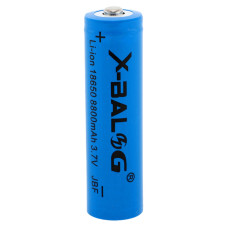 Акумуляторна батарея 18650 X-BALOG 18650-B 3.7V, 4.2V 9.6wh 8800 1шт