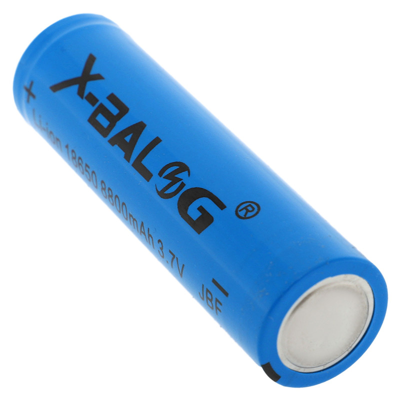 Акумуляторна батарея 18650 X-BALOG 18650-B 3.7V, 4.2V 9.6wh 8800 1шт