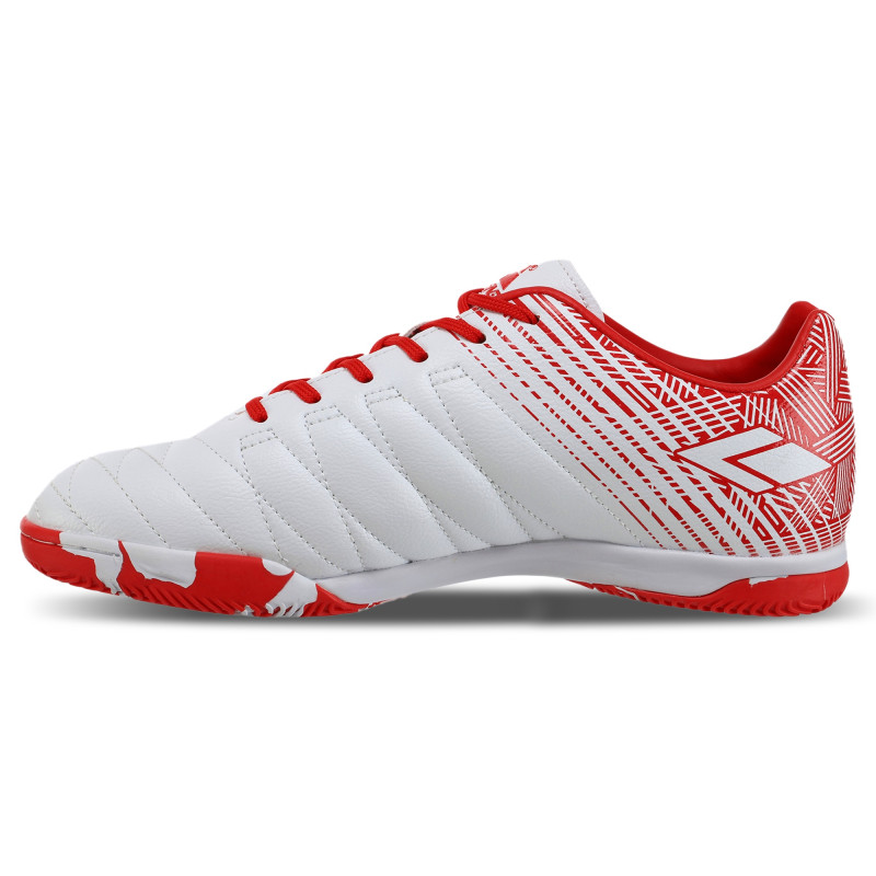 Футзалки взуття для міні-футболу DIFENO 191124-1 розмір 40-45 білий-червоний