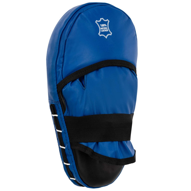 Лапа боксерська пряма подовжена тренувальна шкіра BOXER 2006-01 38х18х4,5см 2штуки кольори в асортименті