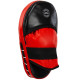 Лапа боксерська пряма подовжена тренувальна шкіра BOXER 2006-01 38х18х4,5см 2штуки кольори в асортименті
