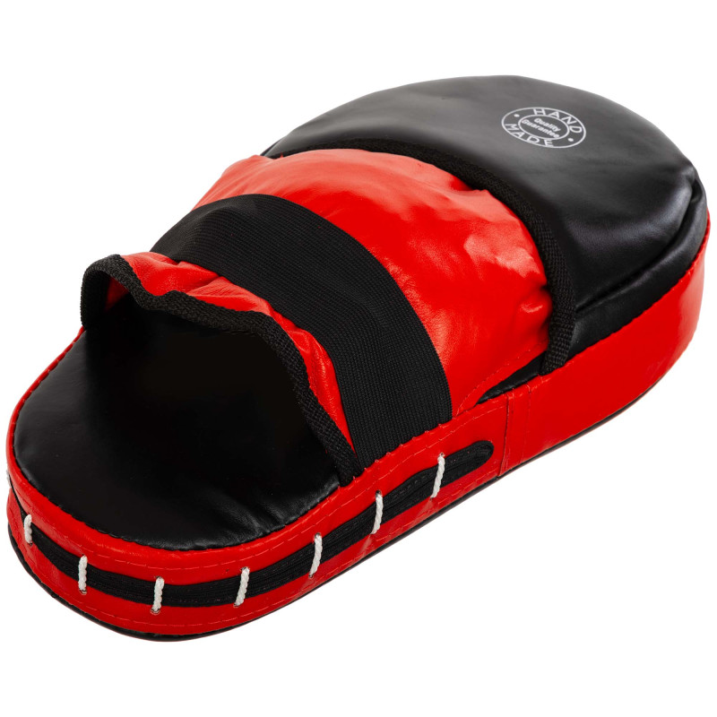 Лапа боксерська пряма подовжена тренувальна шкіра BOXER 2006-01 38х18х4,5см 2штуки кольори в асортименті