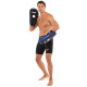 Лапа боксерська пряма подовжена тренувальна шкіра BOXER 2007-01 40х21х4,5см 2штуки кольори в асортименті