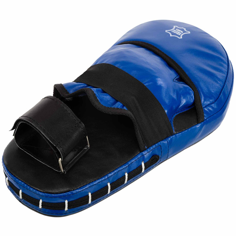 Лапа боксерська пряма подовжена тренувальна шкіра BOXER 2007-01 40х21х4,5см 2штуки кольори в асортименті