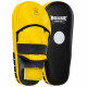 Лапа боксерська пряма подовжена тренувальна шкіра BOXER 2007-01 40х21х4,5см 2штуки кольори в асортименті