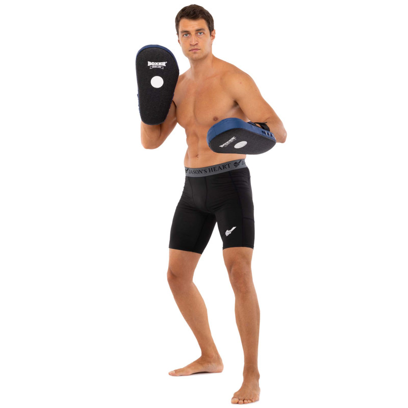 Лапа боксерська пряма подовжена тренувальна Кірза BOXER 2009-01 40х21х4,5см 2штуки кольори в асортименті