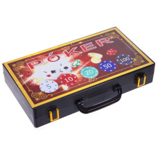 Набір для покеру у пластиковому кейсі Poker game set Poker game set SP-Sport 200S-E 200 фішок