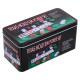 Набір для покеру в металевій коробці Texas Holdem Poker set SP-Sport 200T 200 фішок