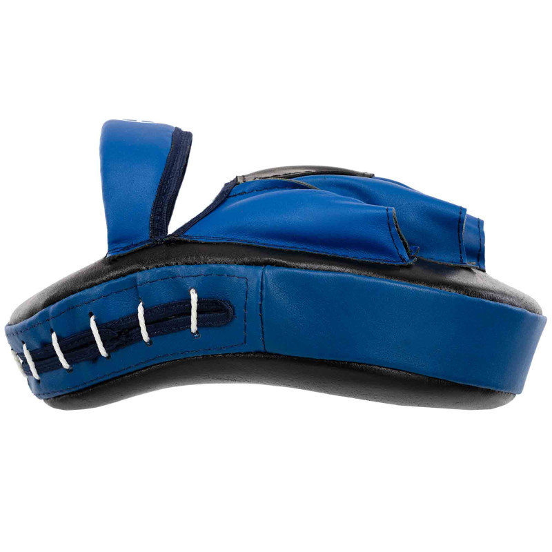 Лапа боксерська вигнута тренувальна шкіра BOXER 2010-01 19х23х4см 2штуки кольори в асортименті