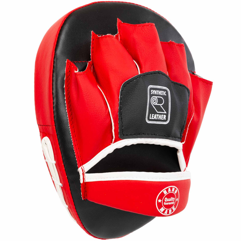 Лапа боксерська вигнута тренувальна Кожвініл BOXER 2011-01 19х23х4см 2штуки кольори в асортименті
