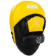 Лапа боксерська вигнута тренувальна шкіра BOXER 2012-01 элит 23х19х4,5см 2штуки кольори в асортименті