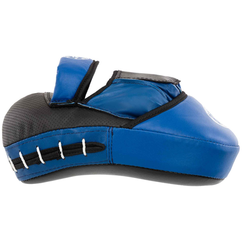 Лапа боксерська вигнута тренувальна шкіра BOXER 2012-01 элит 23х19х4,5см 2штуки кольори в асортименті