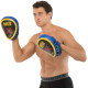 Лапа боксерська вигнута тренувальна Кожвініл BOXER Элит 2013-01 23х19х4,5см 2штуки кольори в асортименті