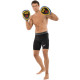Лапа боксерська вигнута тренувальна Кожвініл BOXER Элит 2013-01 23х19х4,5см 2штуки кольори в асортименті