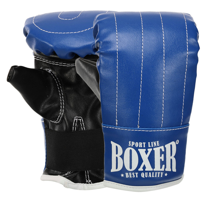 Снарядні рукавички-млинці для боксу штучна шкіра BOXER 2015 розмір L кольори в асортименті