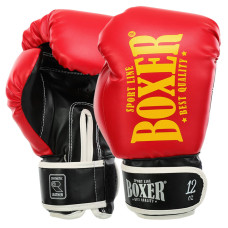Боксерські рукавиці BOXER NEW 2022-N 10-16 унцій кольори в асортименті
