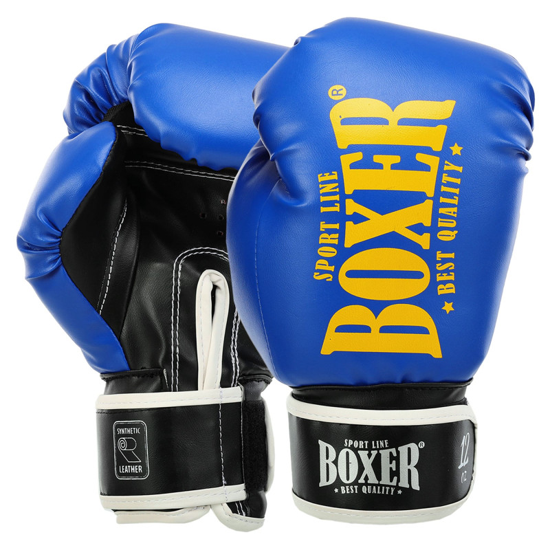 Боксерські рукавиці BOXER NEW 2022-N 10-16 унцій кольори в асортименті