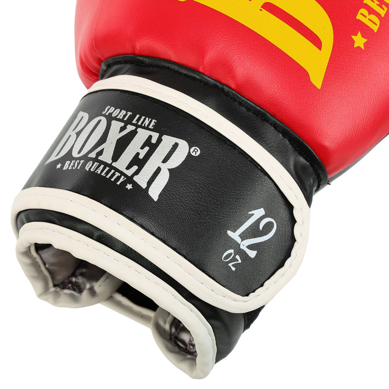 Боксерські рукавиці BOXER NEW 2022-N 10-16 унцій кольори в асортименті