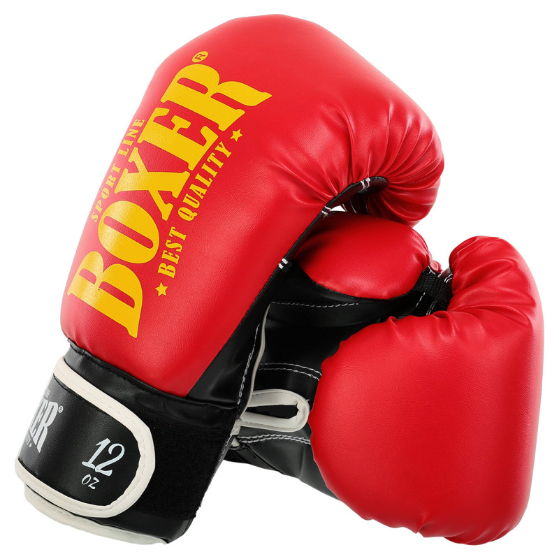 Боксерські рукавиці BOXER NEW 2022-N 10-16 унцій кольори в асортименті