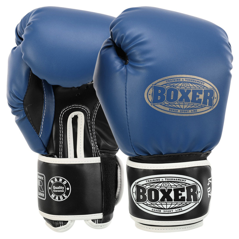 Боксерські рукавиці BOXER Эліт 2022 10-16 унцій кольори в асортименті