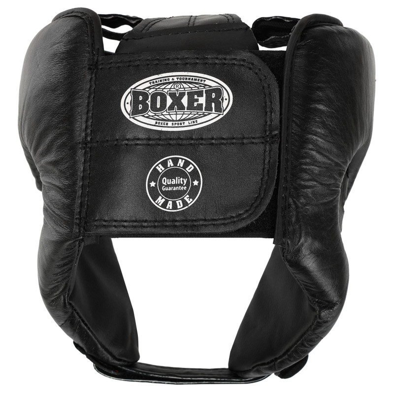 Шолом боксерський відкритий шкіряний BOXER 2027 M-L кольори в асортименті