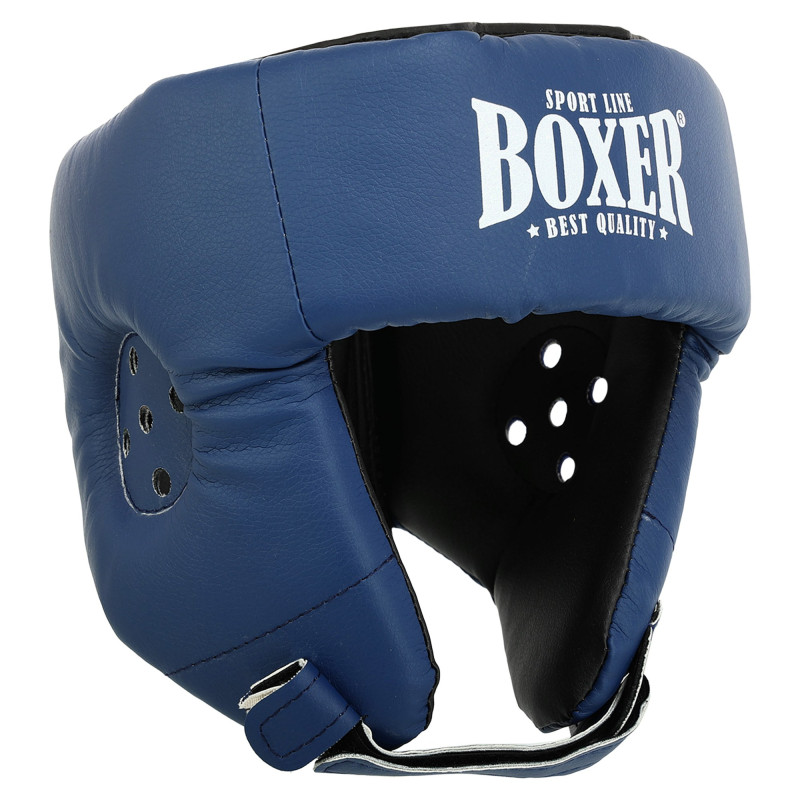 Шолом боксерський відкритий штучна шкіра BOXER 2028-N M-L кольори в асортименті
