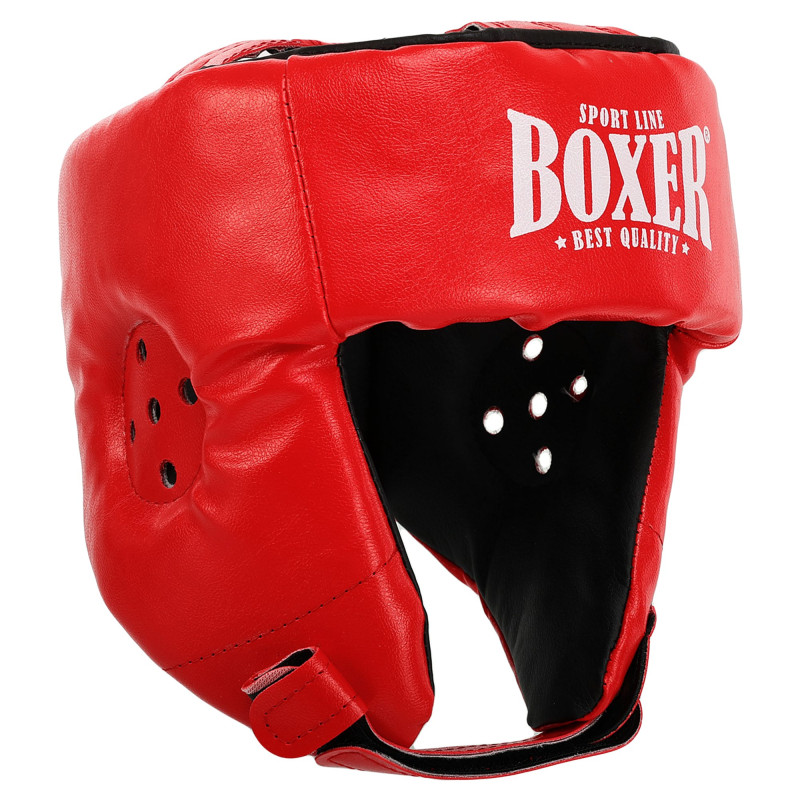 Шолом боксерський відкритий штучна шкіра BOXER 2028-N M-L кольори в асортименті