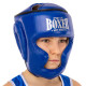 Шолом боксерський з повним захистом шкіряний BOXER NEW 2033-N М-L кольори в асортименті