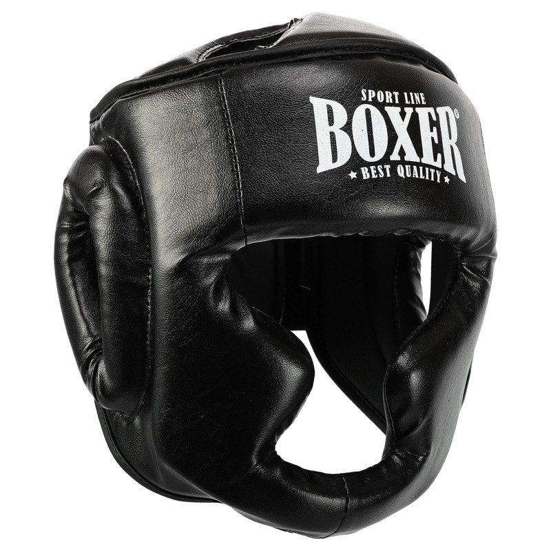 Шолом боксерський з повним захистом штучної шкіри BOXER NEW 2036-N М-L кольори в асортименті