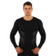 Лонгслів компресійний спортивний JASON 233 M-3XL чорний