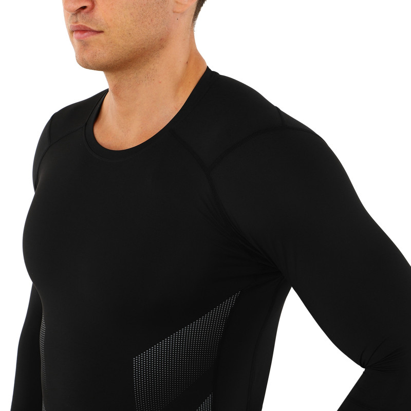 Лонгслів компресійний спортивний JASON 233 M-3XL чорний