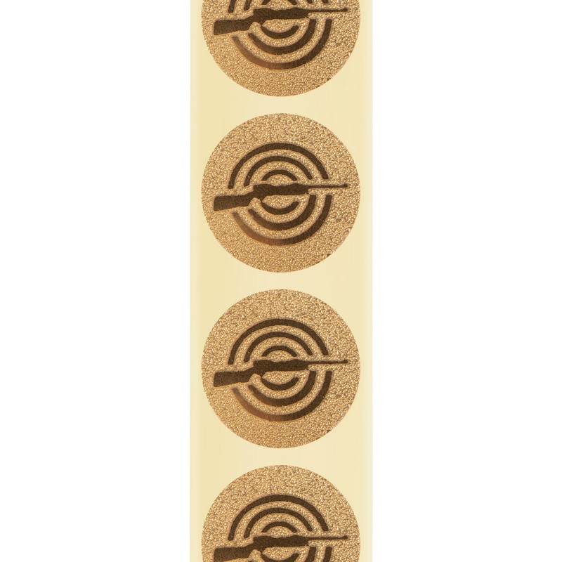 Жетон-наклейка на медаль або кубок ø25мм SP-Sport Стрільба 25-0005